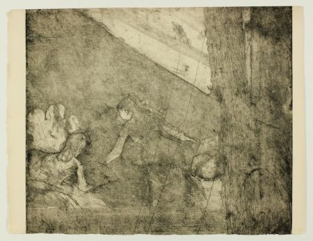 Gravure Degas - Aux  Ambassadeurs
