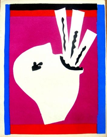 Lithographie Matisse - Avaleur de Sabres de la serie Jazz