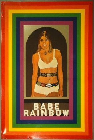 Sérigraphie Blake - Babe Rainbow