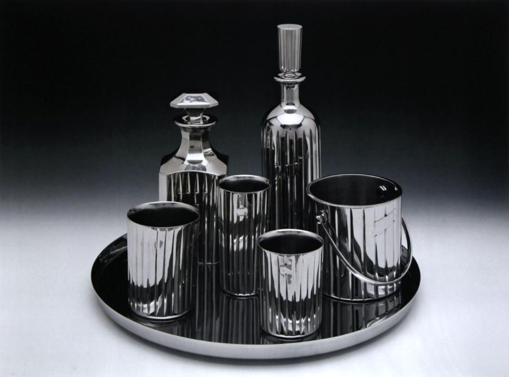 Lithographie Koons - Baccarat Crystal Set