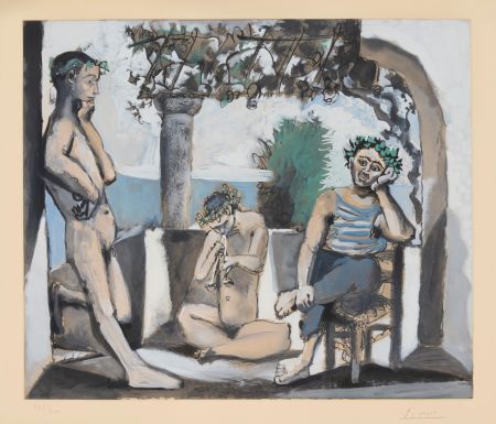 Aquatinte Picasso - Bacchanale