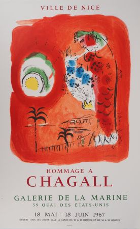 Livre Illustré Chagall - Baie des Anges, la sirène rouge