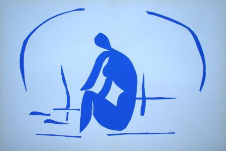 Lithographie Matisse (After) - Baigneuse dans les roseaux