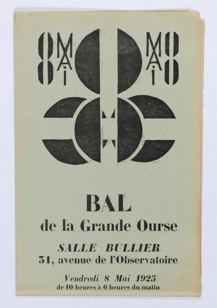 Gravure Sur Bois Larionov - Bal de la Grande Ourse