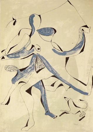 Lithographie Ramis - Ballarins