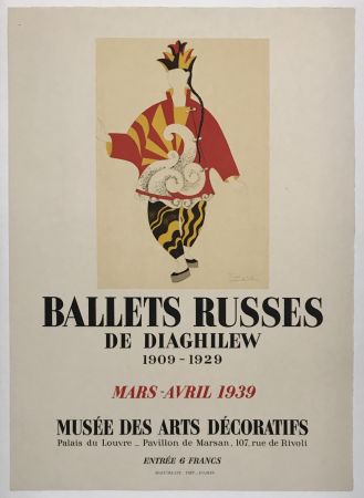 Lithographie Picasso - Ballets Russes