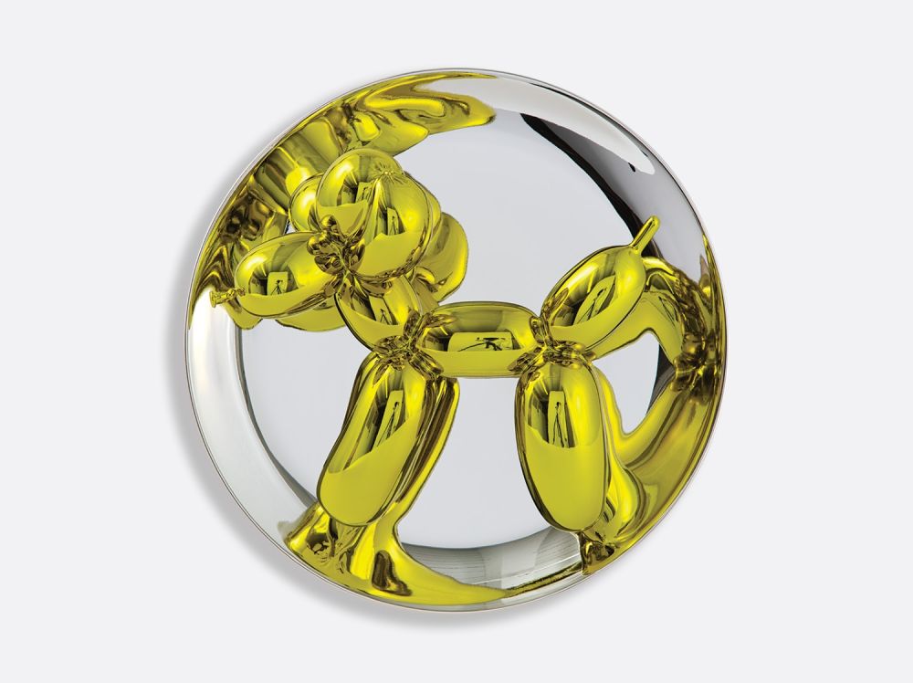 Céramique Koons - Balloon dog - Yellow 