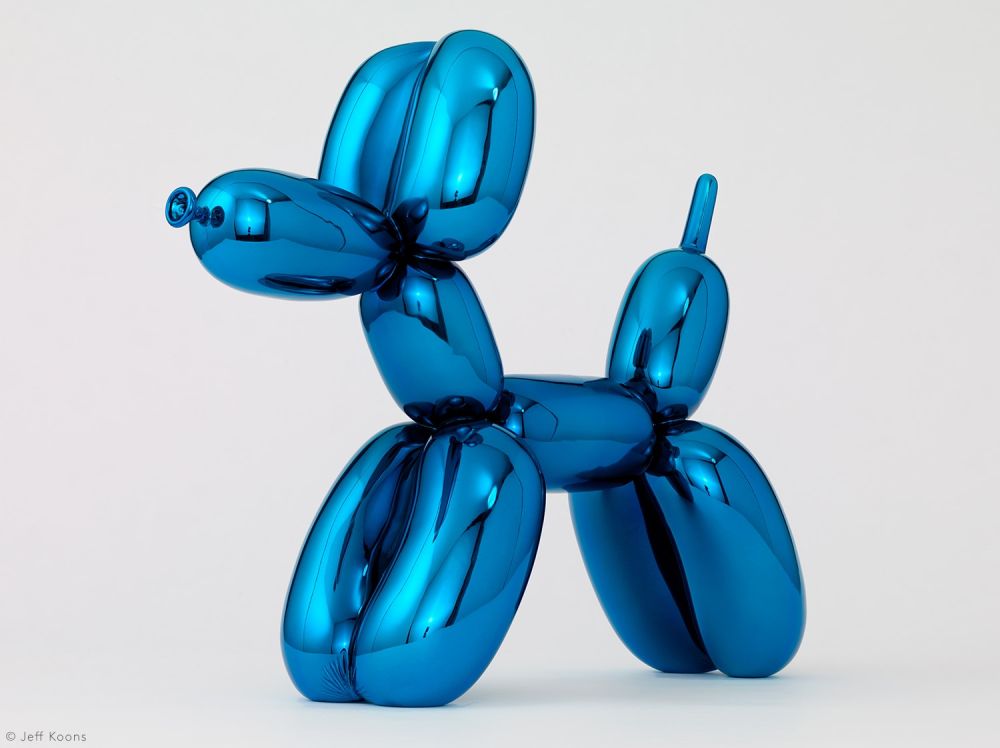 Aucune Technique Koons - Balloon Dog (Blue) | Porcelain Edition