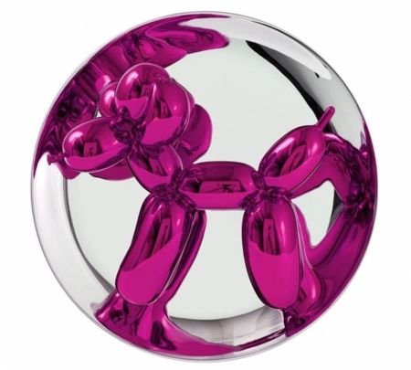 Céramique Koons - Balloon Dog (Magenta)