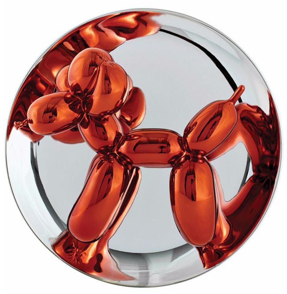 Céramique Koons - Balloon Dog (Orange)