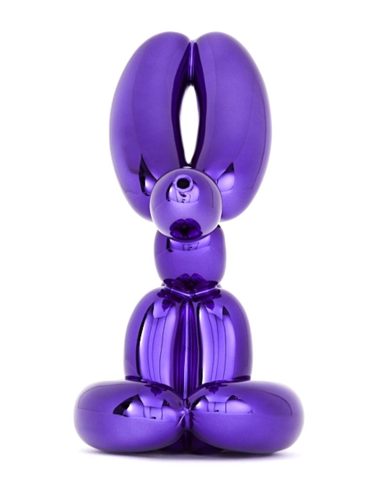 Aucune Technique Koons - Balloon Rabbit (Violet)