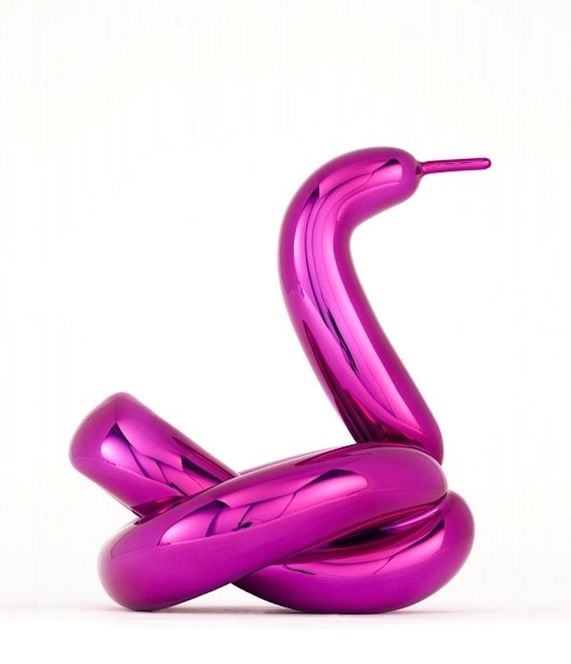 Aucune Technique Koons - Balloon Swan (Magenta)