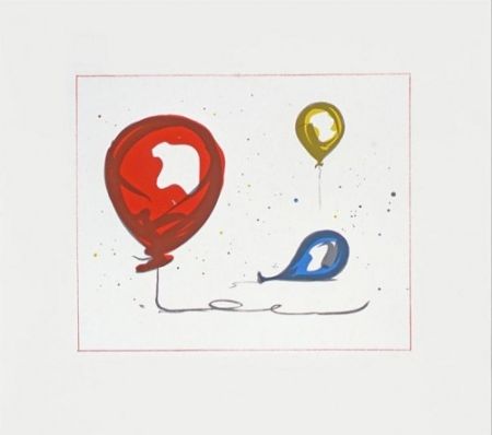 Lithographie Oldenburg - Balloons