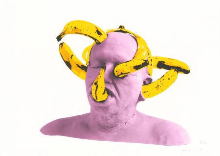Sérigraphie Barbier - Banana Head