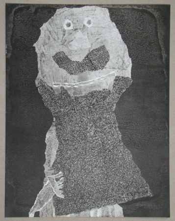 Pochoir Dubuffet - Barbe des perplexités, 1959