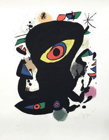 Lithographie Miró - Barcelona