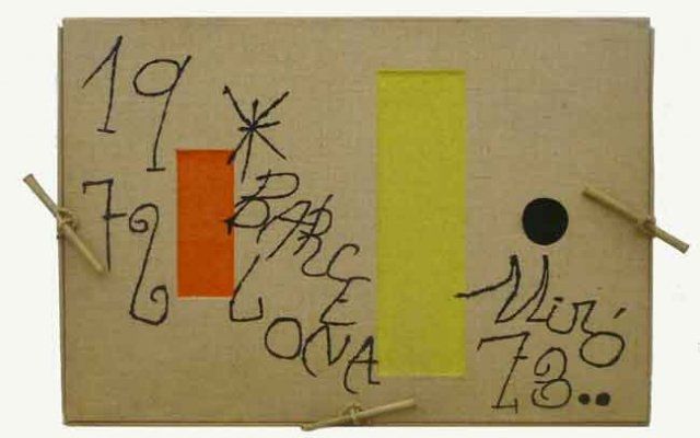 Gravure Miró - Barcelona 1972-1973