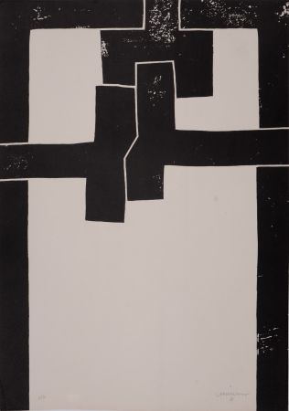 Lithographie Chillida - Barcelona I, 1971 - Hand-signed!