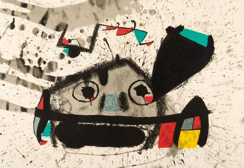 Lithographie Miró - Barcelona II. Un cami compartit