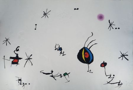 Gravure Miró - Barcelona Suite n°10