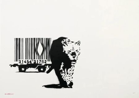 Sérigraphie Banksy - Barcode