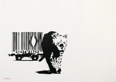 Sérigraphie Banksy - Barcode (unsigned)
