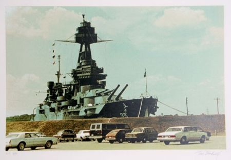 Sérigraphie Blackwell - 	Battleship Texas