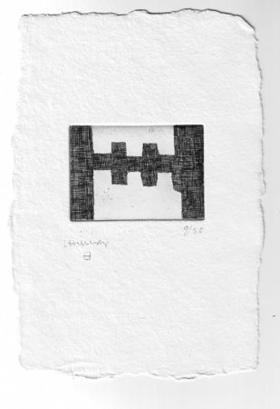 Gravure Chillida - Batzar