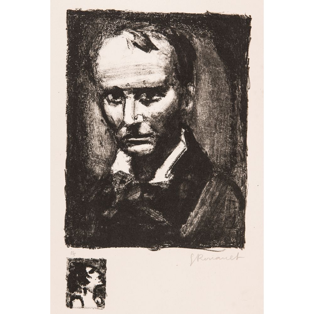 Lithographie Rouault - Baudelaire