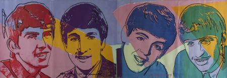 Sérigraphie Warhol - Beatles  - miths