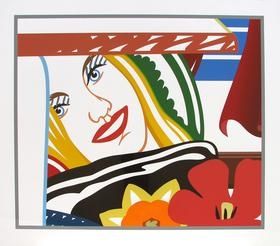 Sérigraphie Wesselmann - Bedroom Face #41