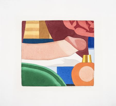 Sérigraphie Wesselmann - Bedroom Penis