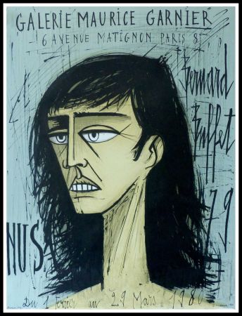 Affiche Buffet - BERNARD BUFFET - EXPOSITION MAURICE GARNIER 