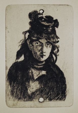 Gravure Manet - Berthe Morisot