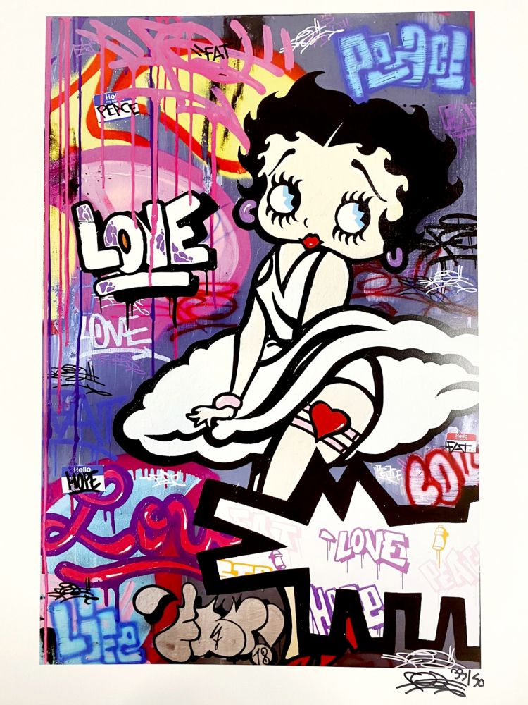 Affiche Fat - Betty Boop