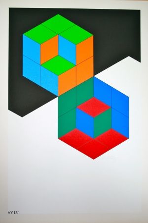 Aucune Technique Vasarely - BI-HEXA 