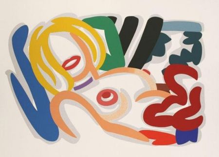 Sérigraphie Wesselmann - Big Blonde with Choker