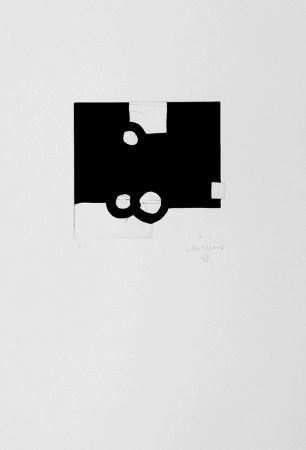 Gravure Chillida - Bikaina XIV