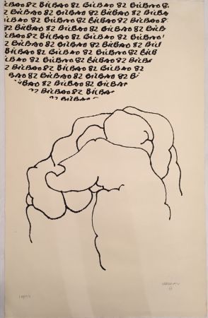 Sérigraphie Chillida - Bilbao 82