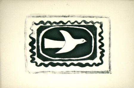 Lithographie Braque - Bird VII