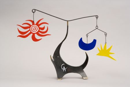 Multiple Calder (After) - Black Elephant