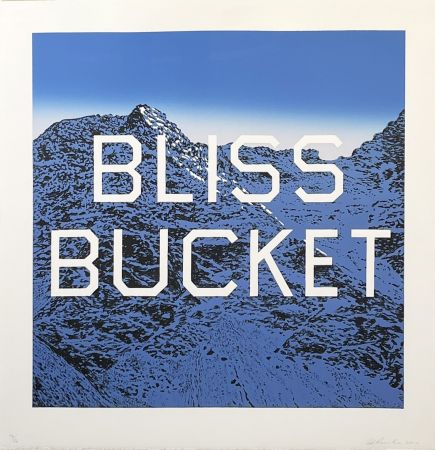 Lithographie Ruscha - Bliss Bucket