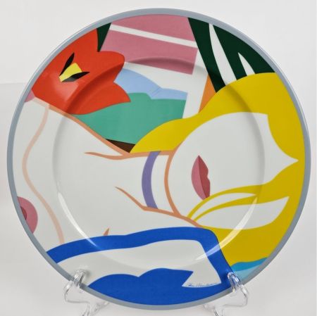 Multiple Wesselmann - Blonde Vivienne. Künstlerplatzteller