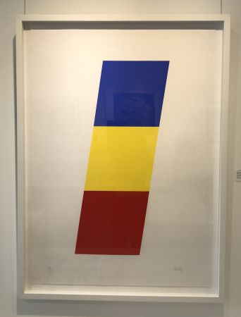 Lithographie Kelly - Blue Yellow Red