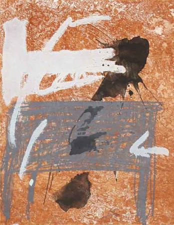 Gravure Tàpies - Bois Des Cerfs 2