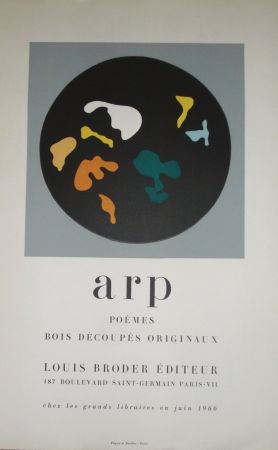 Gravure Sur Bois Arp - Bois découpés originaux