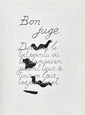 Lithographie Braque - Bon juge