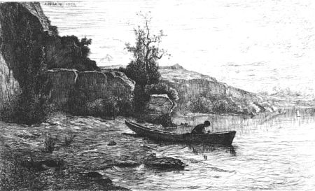 Eau-Forte Appian - Bords du lac du Bourget