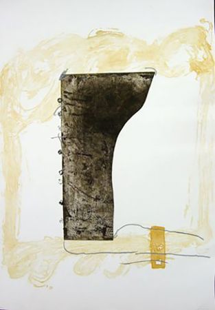 Gravure Tàpies - Boutonné