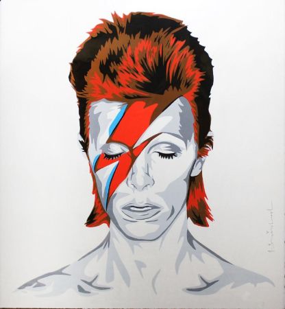 Sérigraphie Mr. Brainwash - Bowie